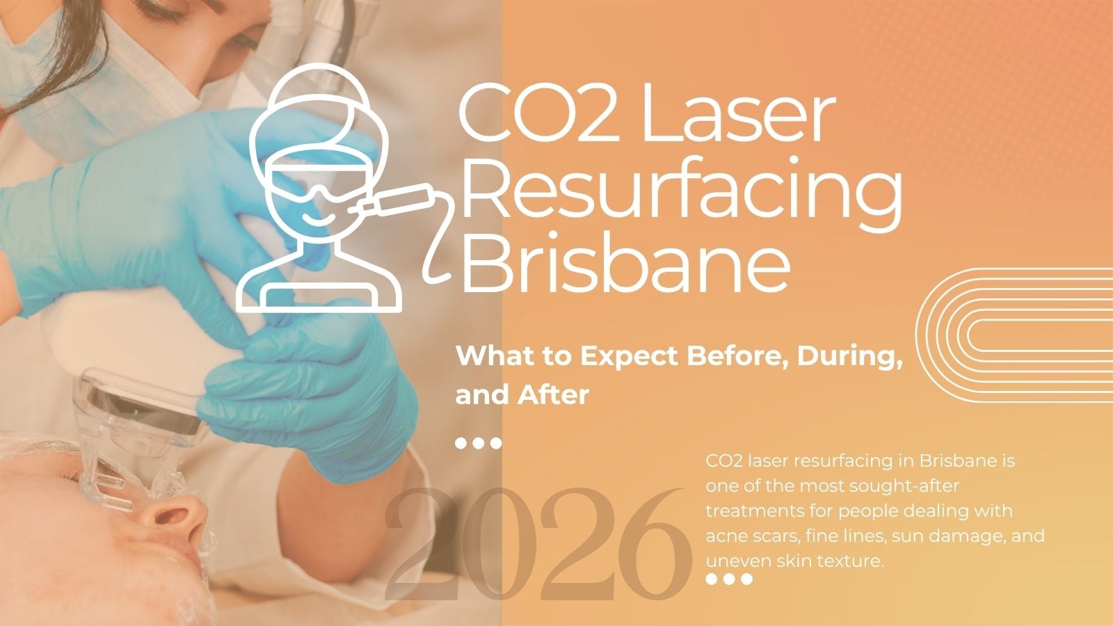 CO2 laser resurfacing treatment at LLC Cosmetic Laser Clinics Brisbane